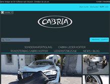 Tablet Screenshot of cabria.com
